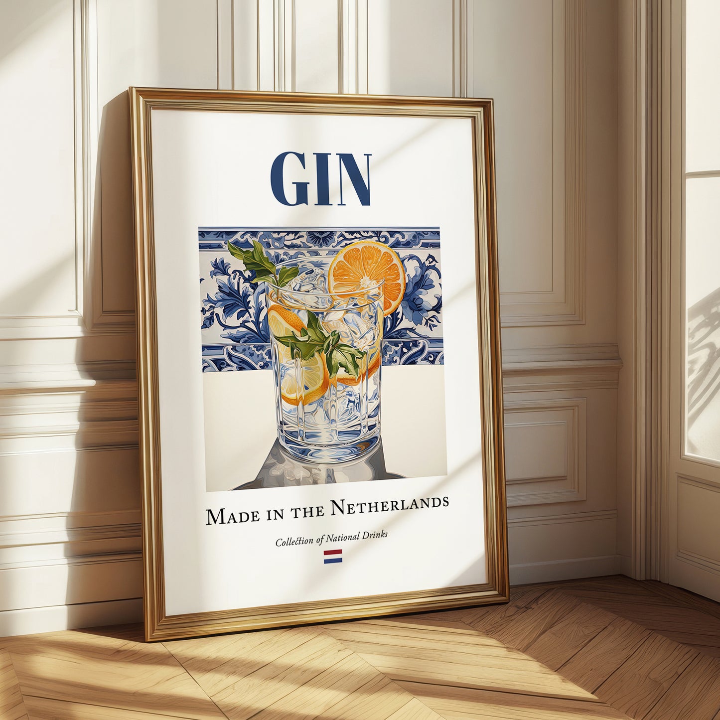 Gin – Dutch Spirit Drink, Hotel Lobby Wall Art