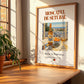 Moscatel de Setúbal – Portuguese Dessert Wine, Enoteca Art, no-text version framed in wood