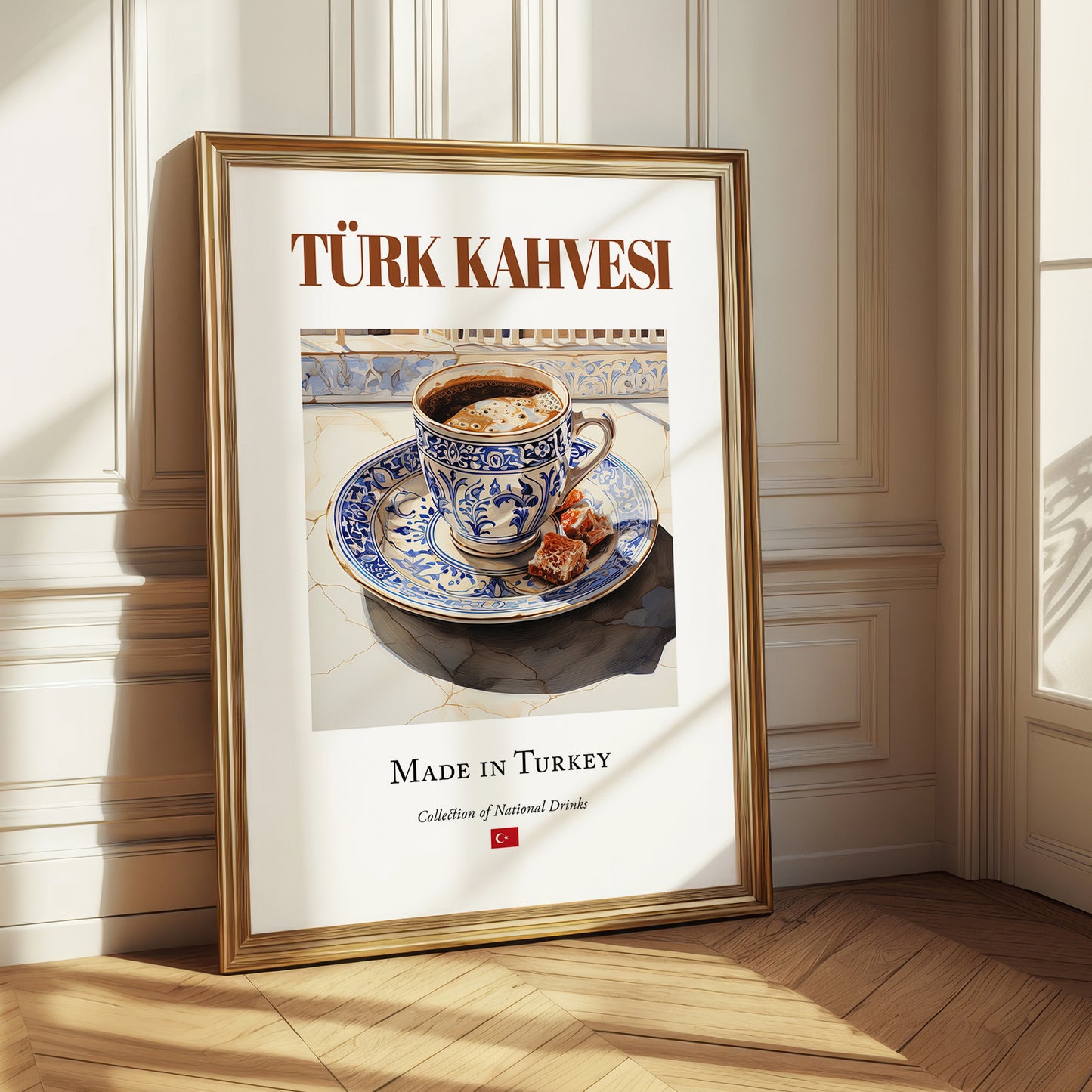Türk Kahvesi (Turkish Coffee) – Turkish Coffee, Street Café Wall Art