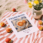 English Muffin – English Bread Dish, Restaurant Poster, unframed on coastal sand