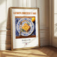 Lemon Drizzle Cake – English Dessert Dish, Brasserie Wall Art