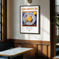 Lemon Drizzle Cake – English Dessert Dish, Brasserie Wall Art, clean layout with no caption