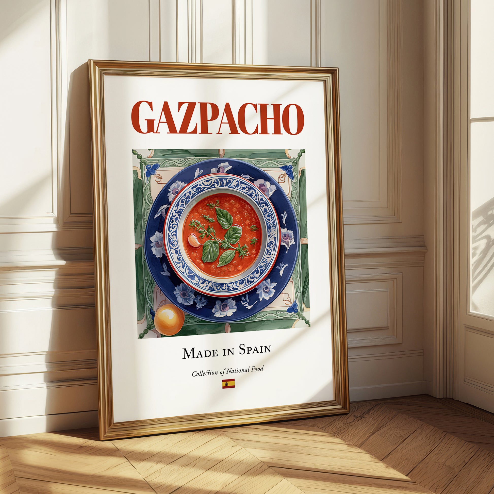 Gazpacho – Spanish Soup Dish, Tavern Poster