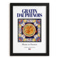 Gratin Dauphinois – French Dish, Fine Dining Restaurant Poster, in sleek black frame