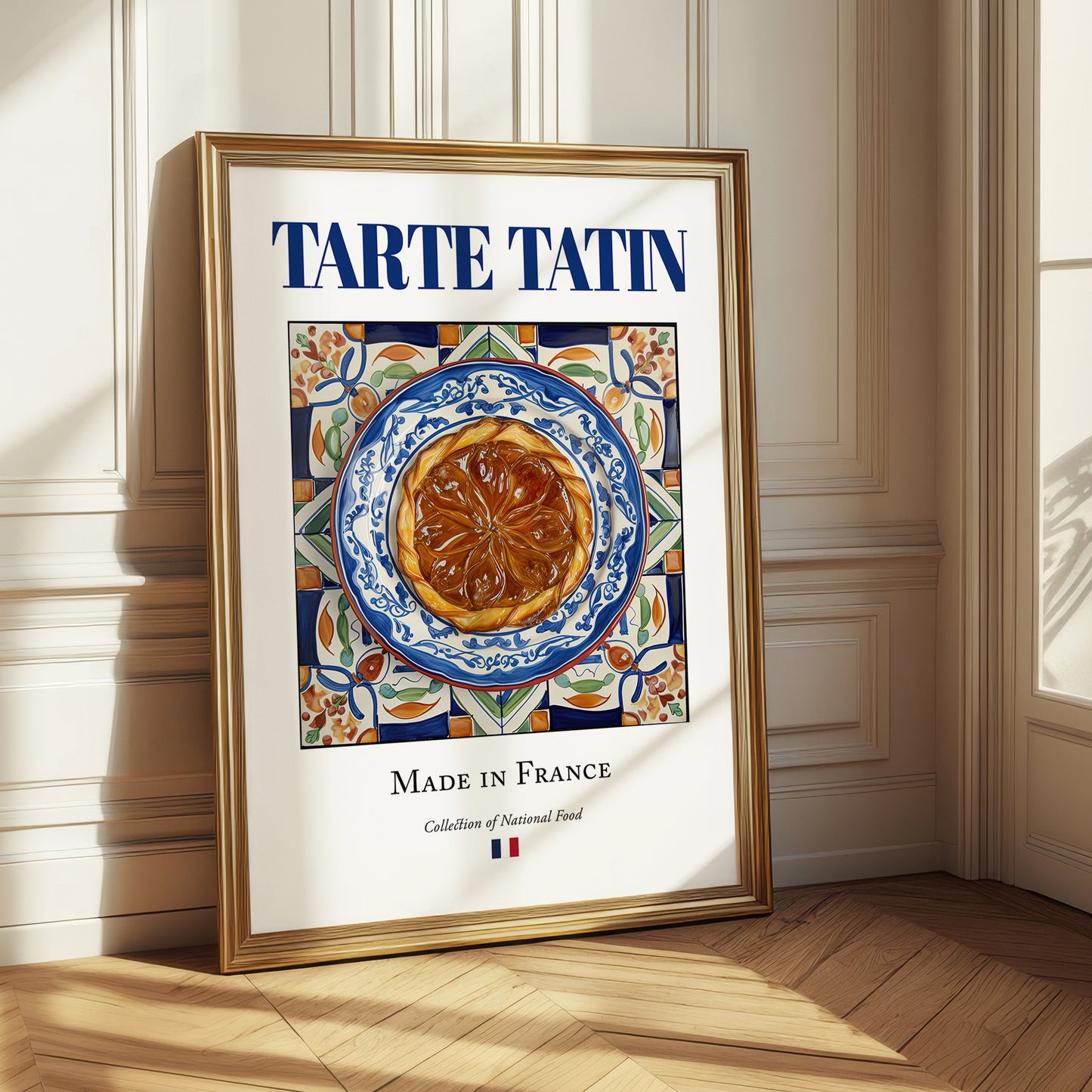 Tarte Tatin – French Dessert Dish, Tavern Poster