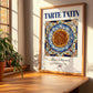 Tarte Tatin – French Dessert Dish, Tavern Poster, no-text version framed in wood