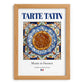 Tarte Tatin – French Dessert Dish, Tavern Poster, set in oak frame