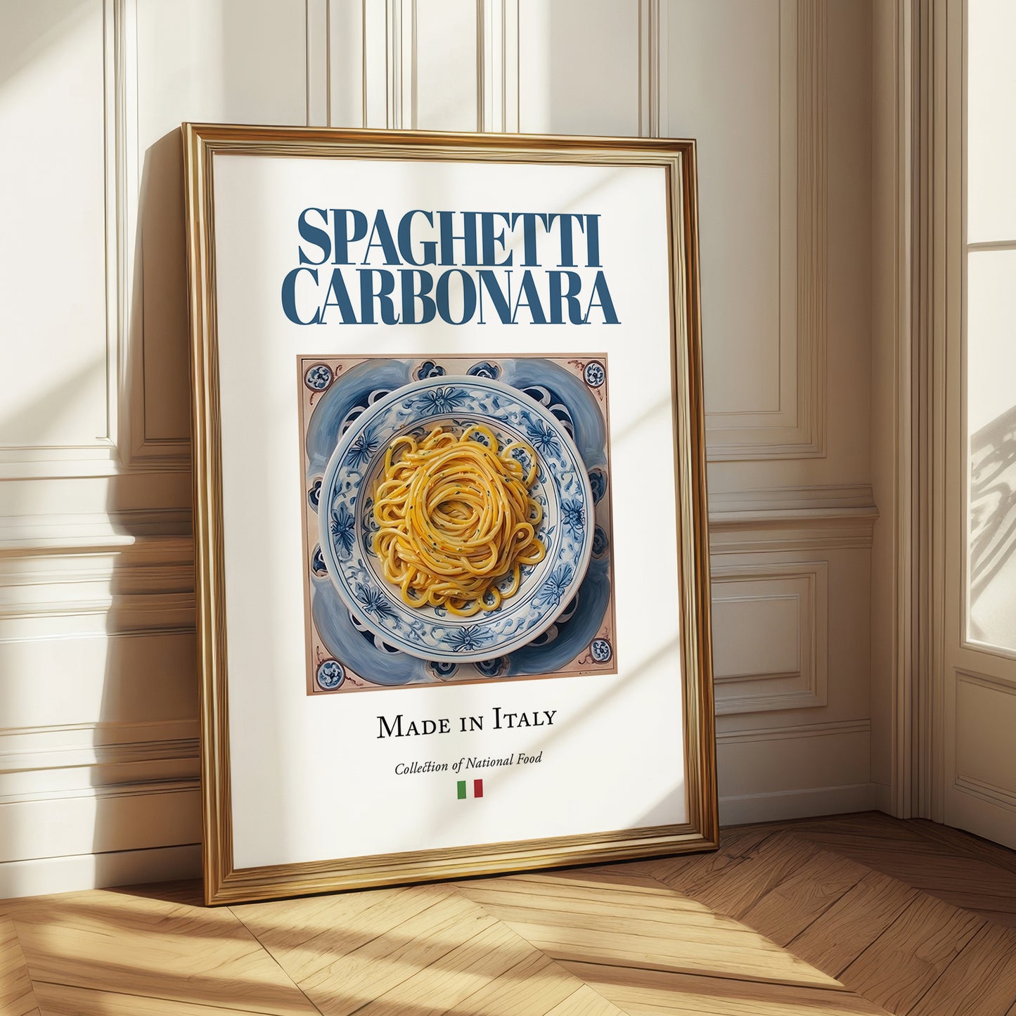 Spaghetti Carbonara – Italian Pasta, Ristorante Poster