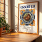 Ossobuco – Italian Meat Dish, Tavern Illustration, no-text version framed in wood