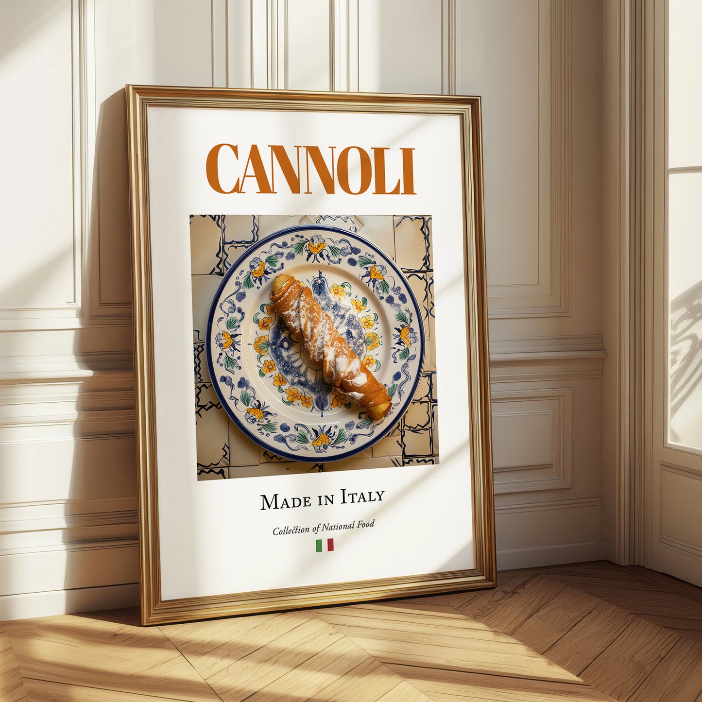 Cannoli – Italian Dessert Dish, Brasserie Wall Art
