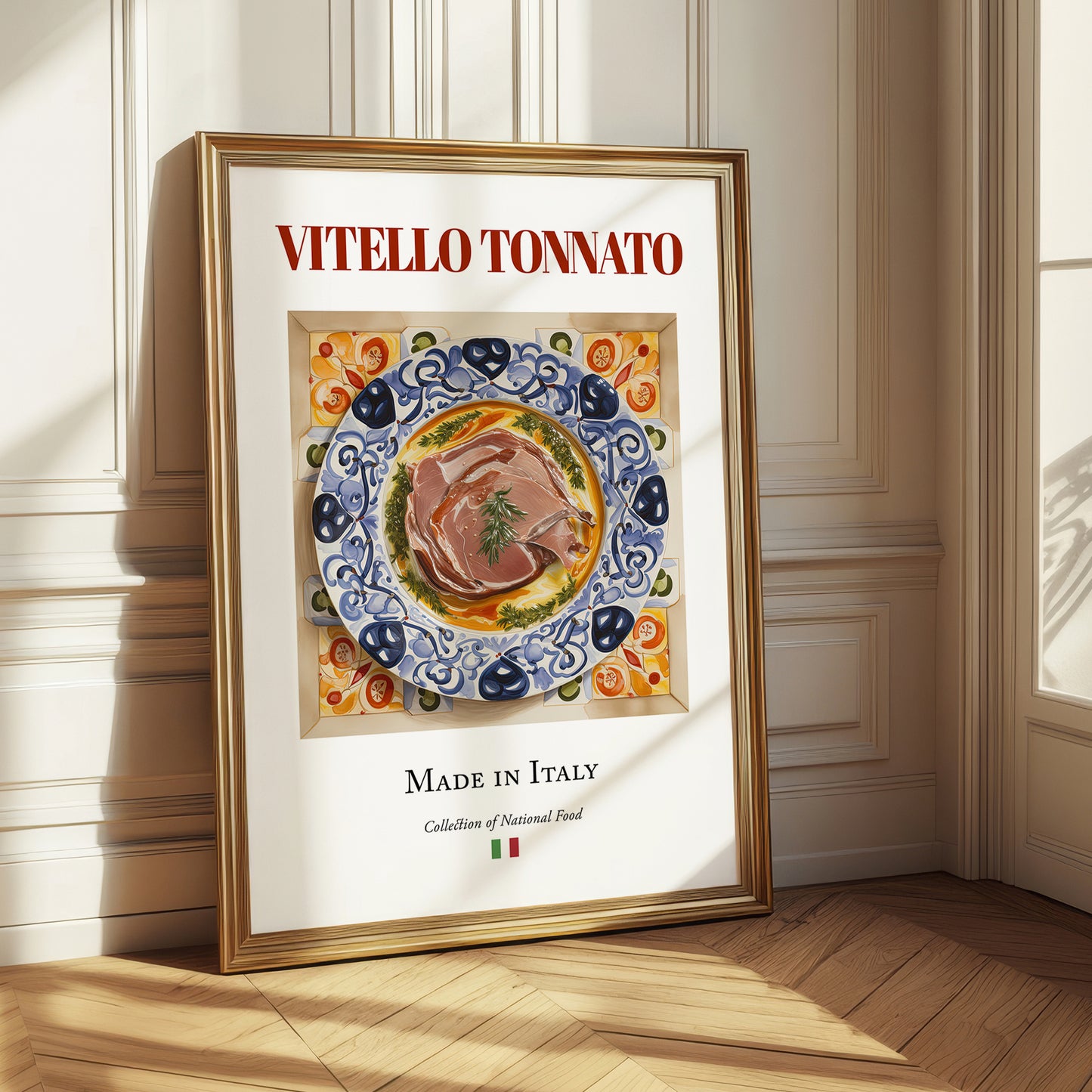 Vitello Tonnato – Italian Meat Dish, Restaurant Painting