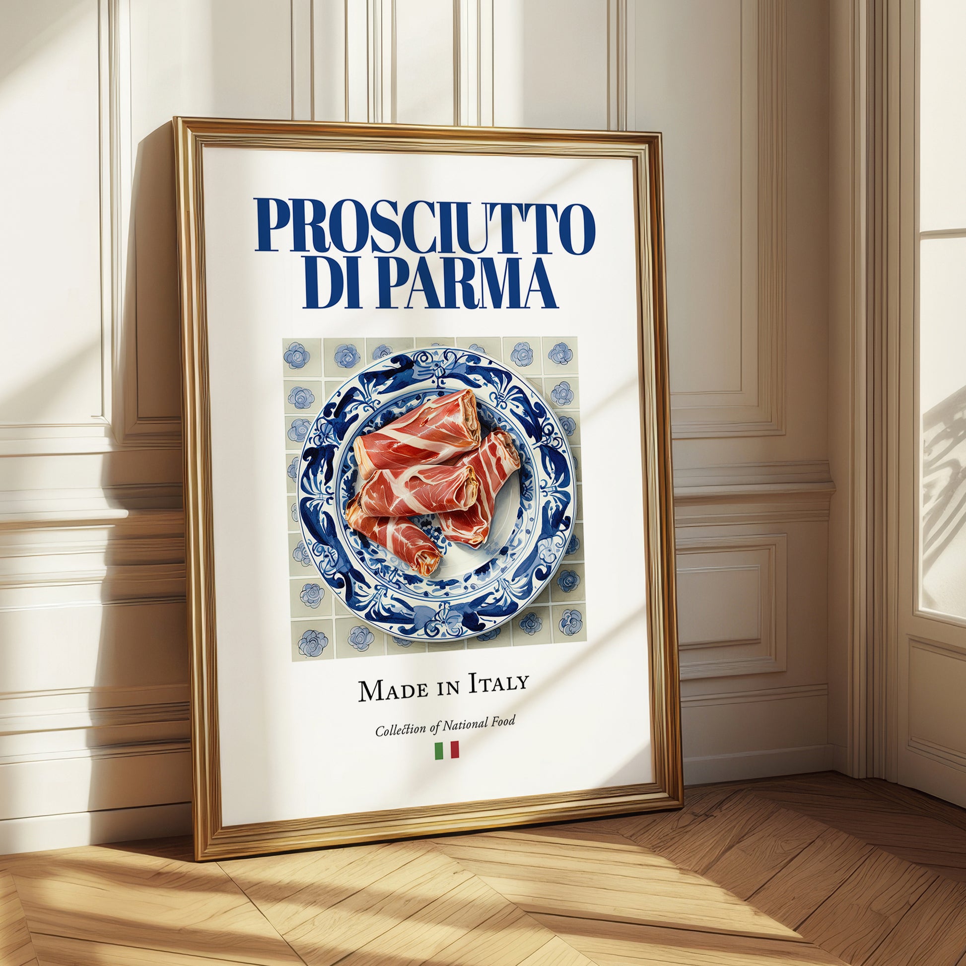 Prosciutto di Parma – Italian Meat Dish, Fine Dining Restaurant Poster