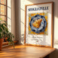 Sfogliatelle – Italian Dessert Dish, Farmhouse Kitchen Poster, no-text version framed in wood