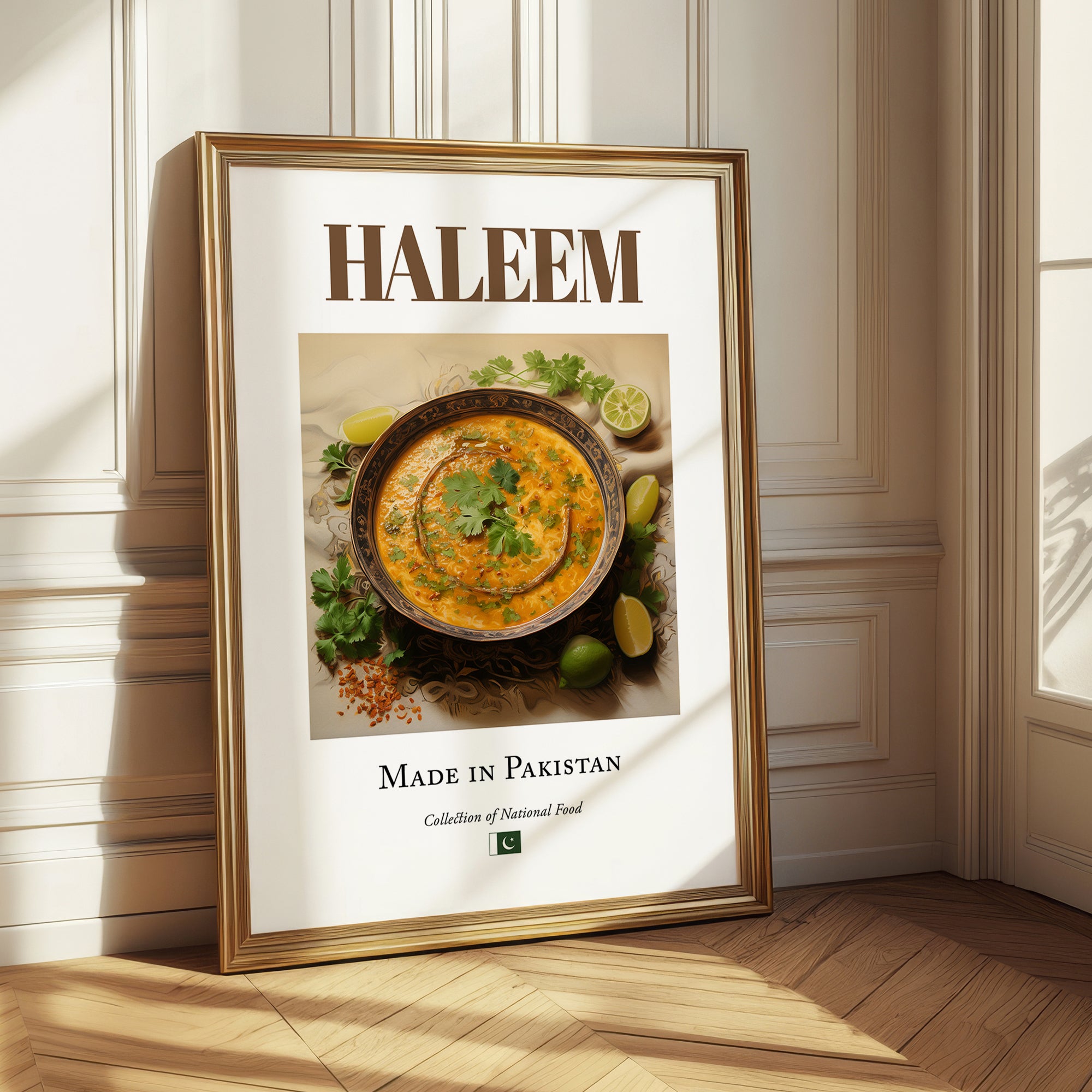 Haleem – Pakistani Soup Dish, Restaurant Poster