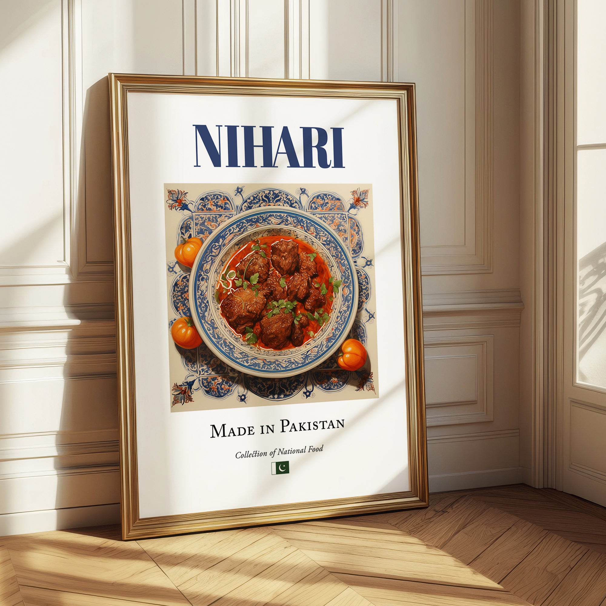 Nihari – Pakistani Soup Dish, Café Painting