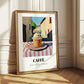 Gelato Caffe – Italian Street Café Scene, Gelato Illustration