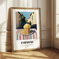 Gelato Zabaione – Italian Street Café Scene, Gelato Painting