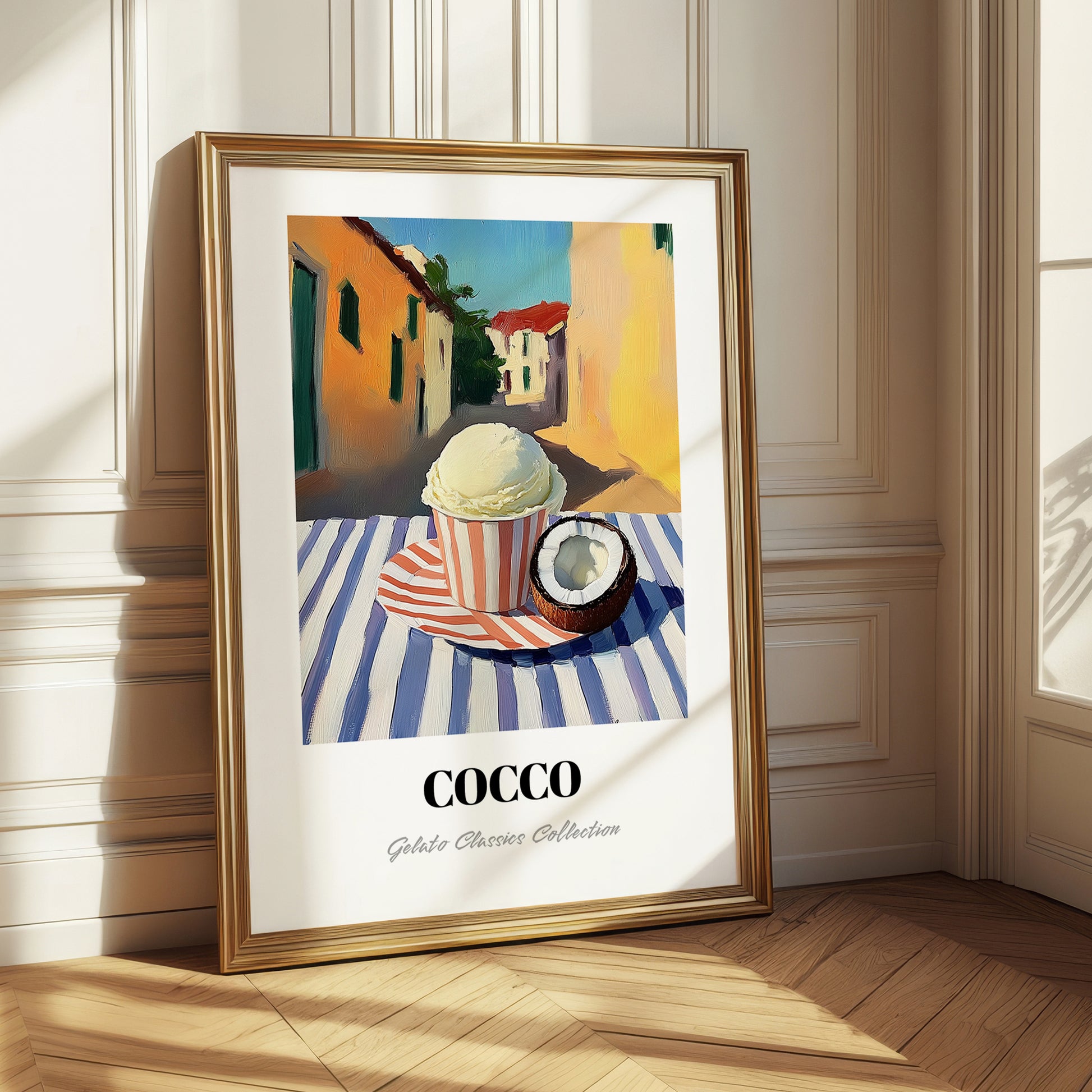 Gelato Cocco – Italian Urban Café Scene, Gelato Still Life