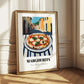 Pizza Margherita – Italian Urban Café Scene, Pizza Still Life