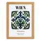 Wien, Austria – Travel Wall Decor, set in oak frame