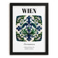 Wien, Austria – Travel Wall Decor, in sleek black frame