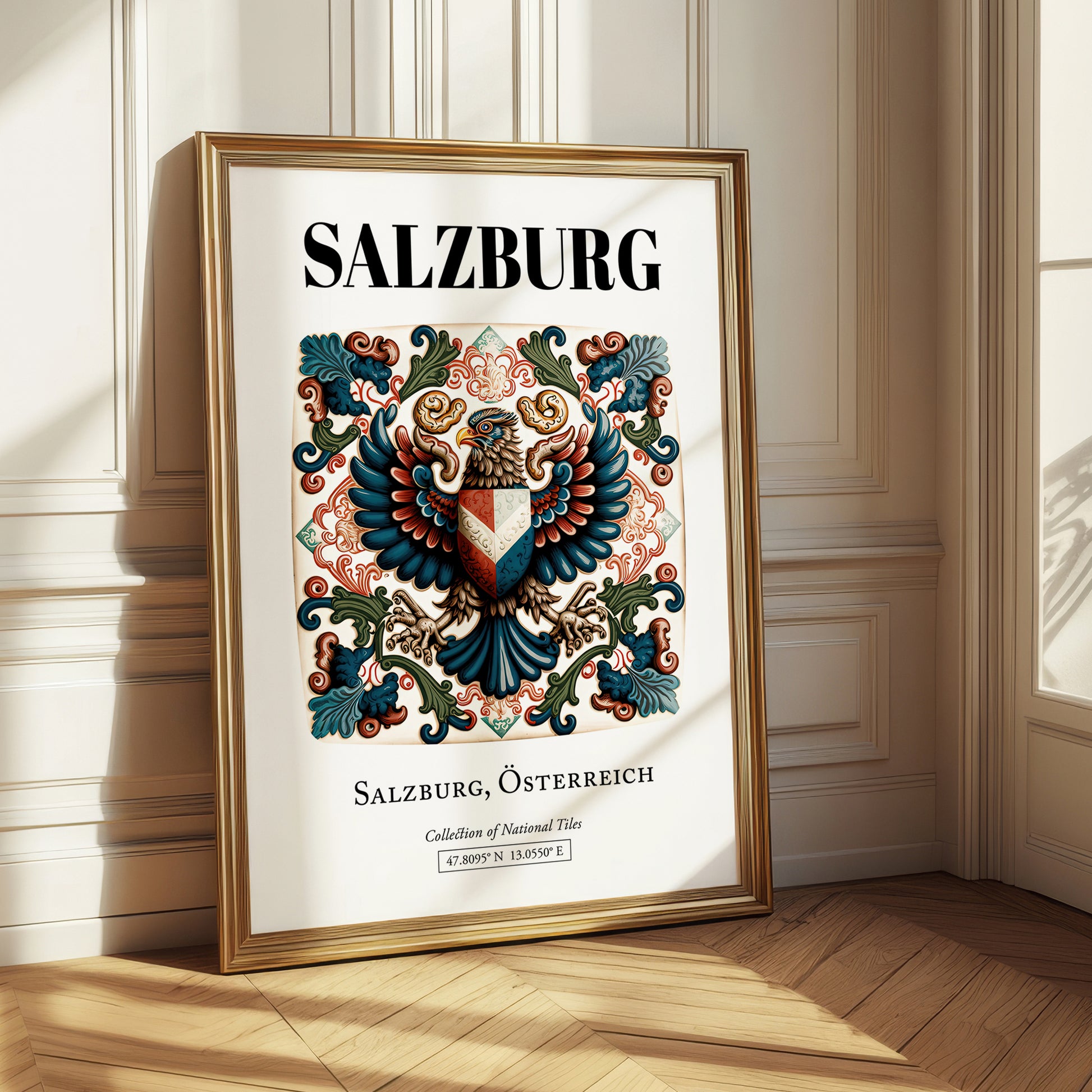 Salzburg, Austria – Wanderlust Wall Decor, styled in a charming Paris street view