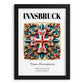 Innsbruck, Austria – Travel Print, in sleek black frame
