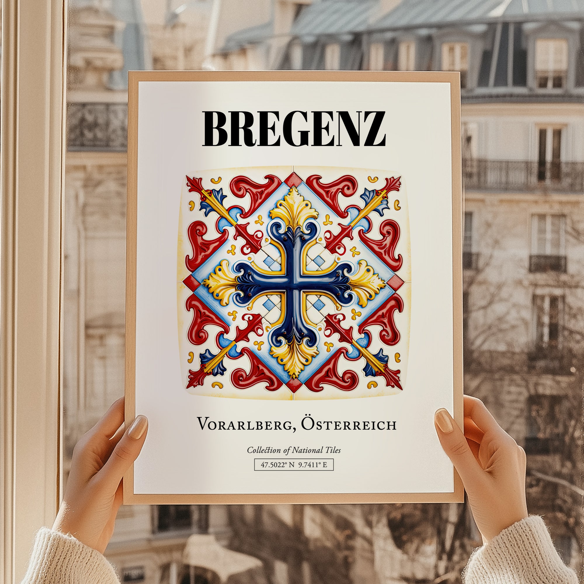 Bregenz, Austria – Illustrated Travel Poster