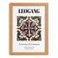 Leogang, Austria – Cultural Heritage Wall Art, set in oak frame