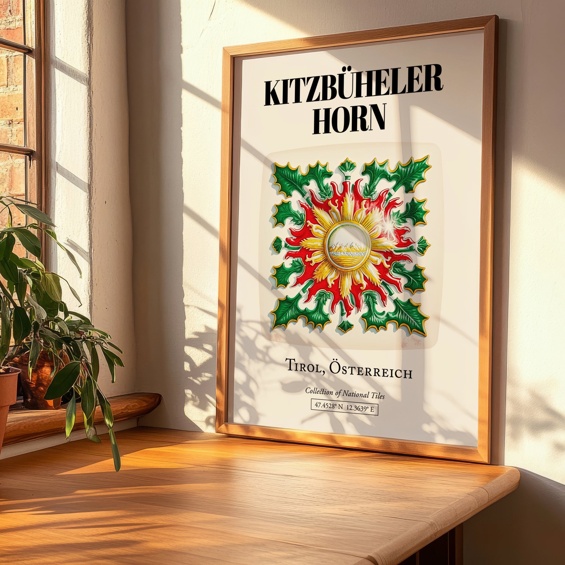 Kitzbüheler Horn, Austria – Travel Print, clean layout with no caption