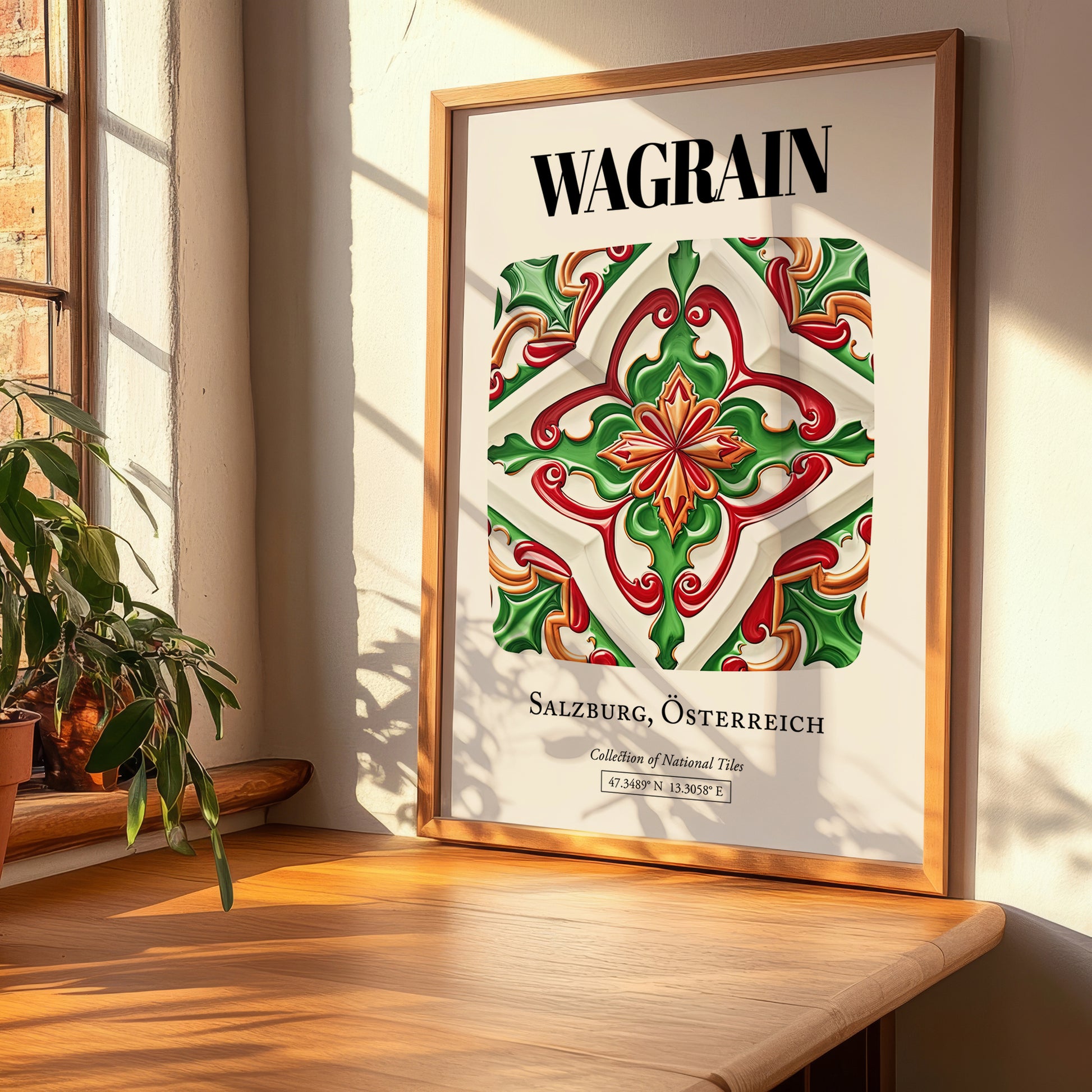 Wagrain, Austria – Travel Wall Decor, clean layout with no caption