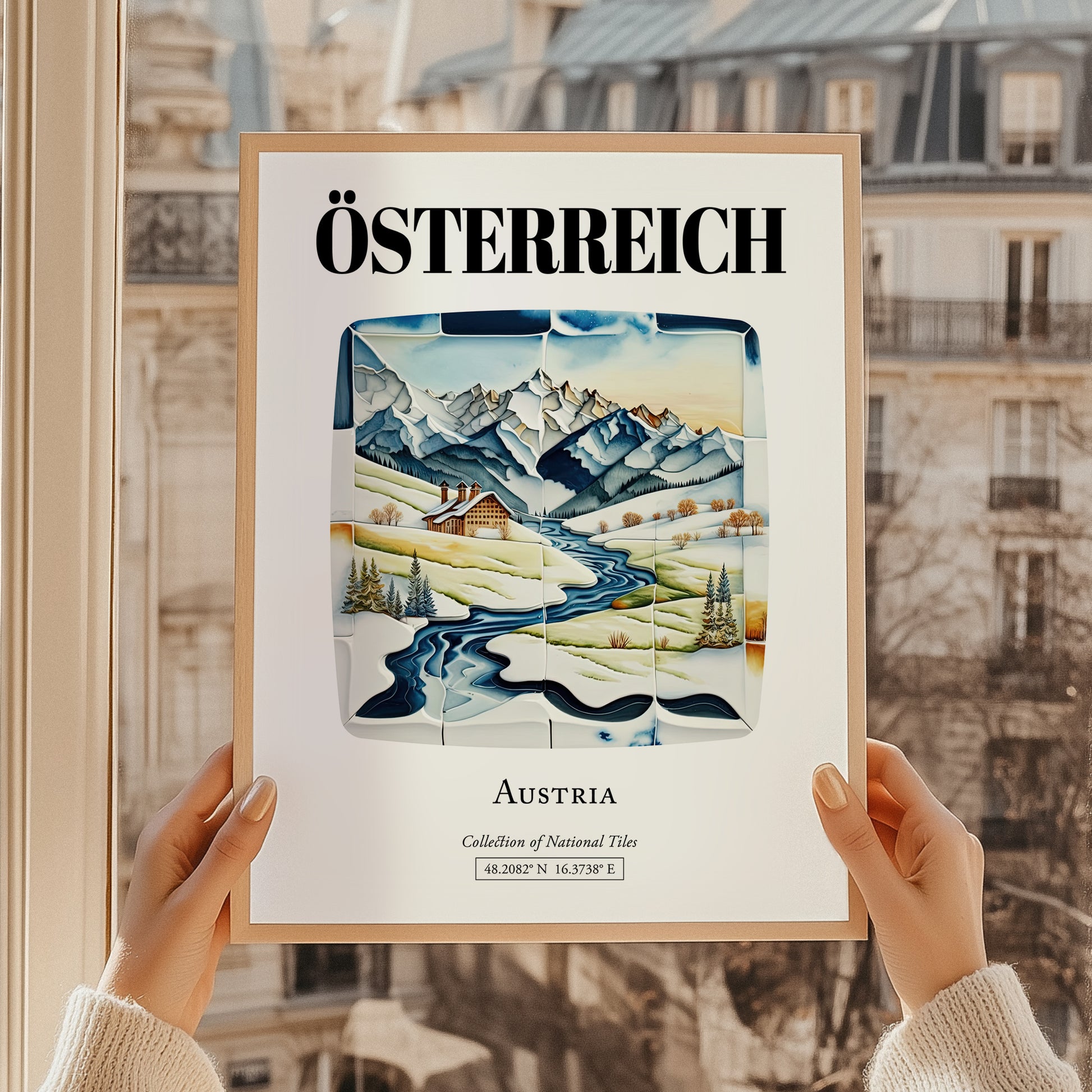 Österreich, Austria – Travel Poster