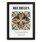 Mechelen, Belgium – Dream Destination Decor, in sleek black frame