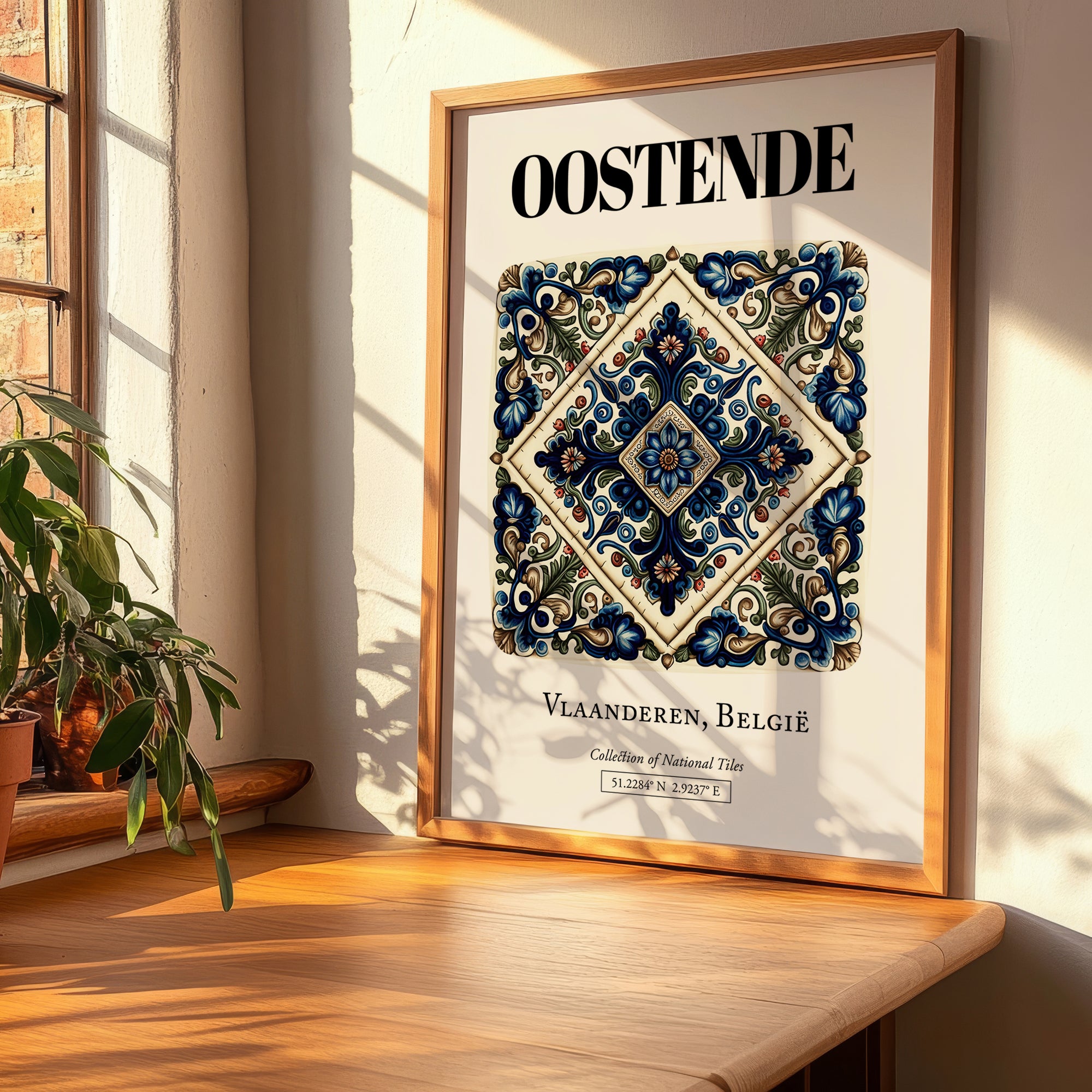 Ostend, Belgium – Travel Wall Decor, clean layout with no caption