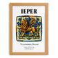 Ypres, Belgium – Travel Wall Art, set in oak frame