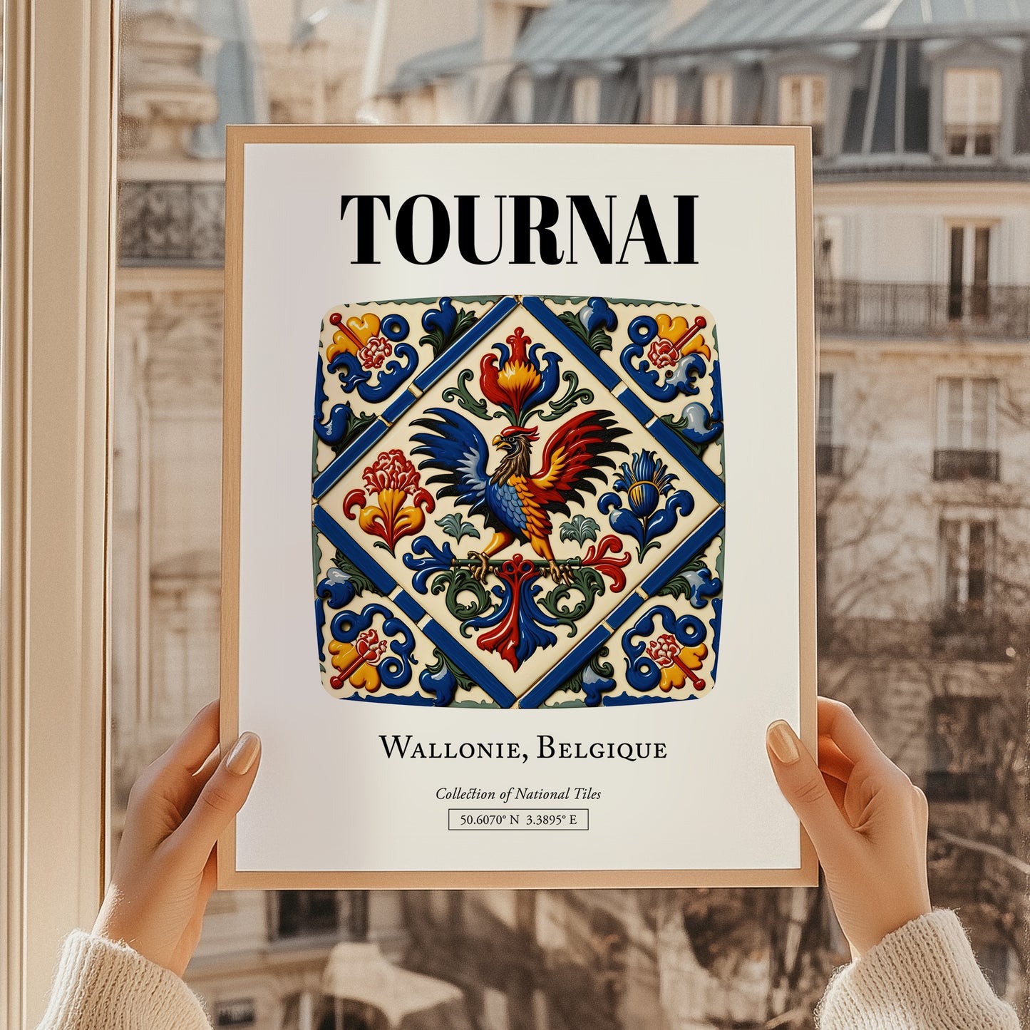 Tournai, Belgium – Travel Poster