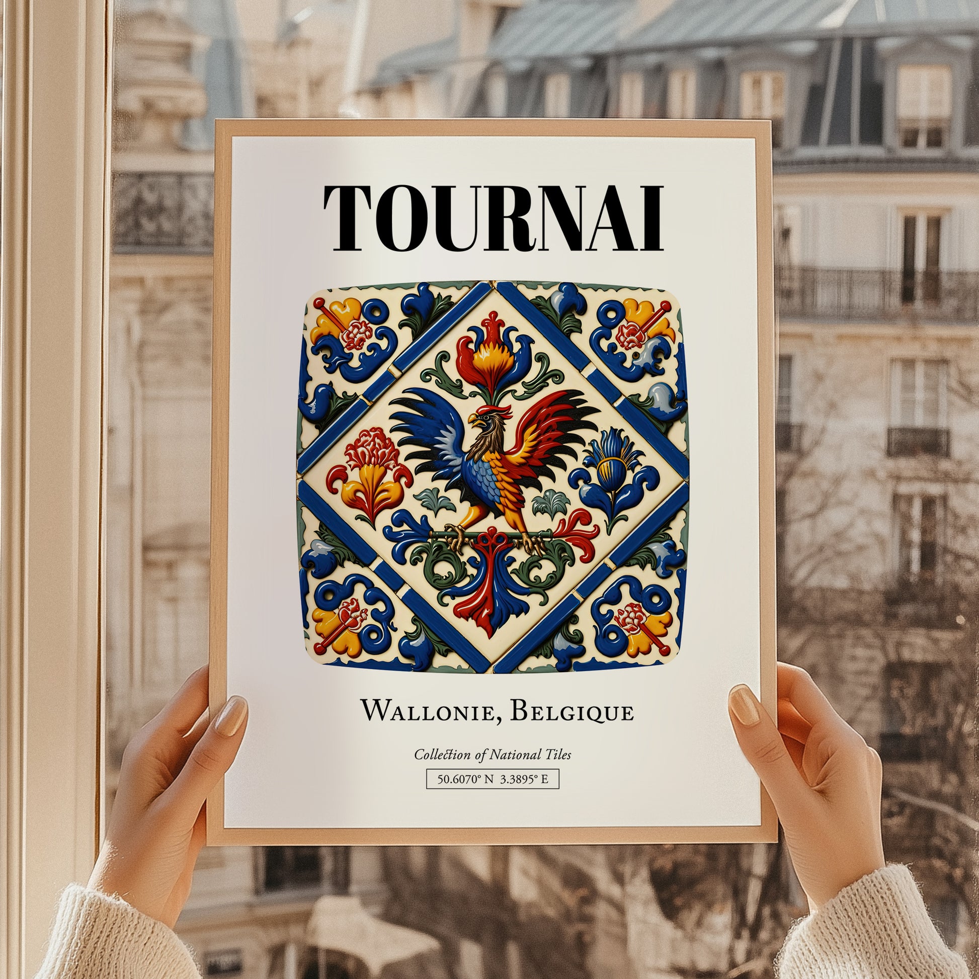 Tournai, Belgium – Travel Poster
