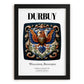 Durbuy, Belgium – Travel Poster, in sleek black frame