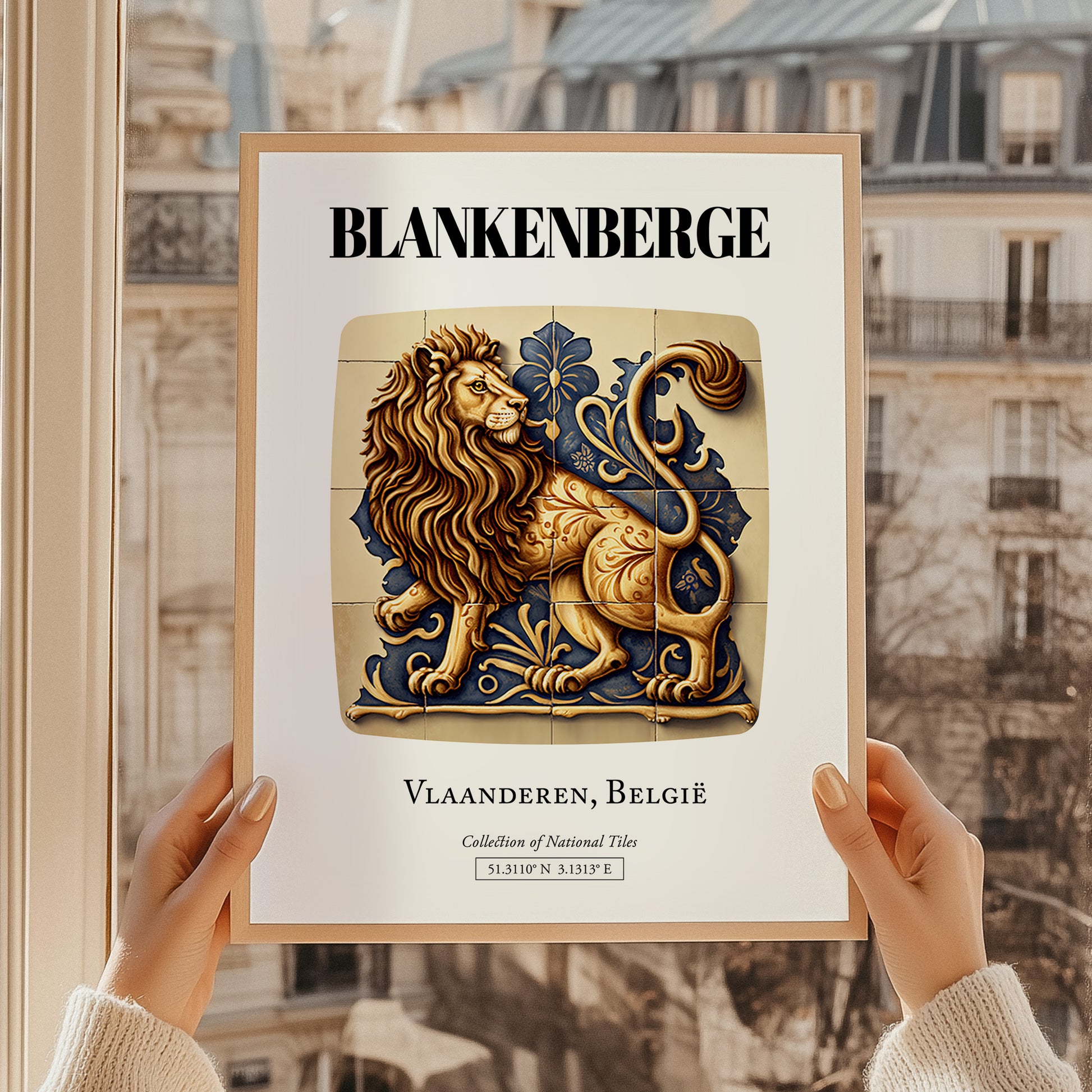 Blankenberge, Belgium – Travel Poster