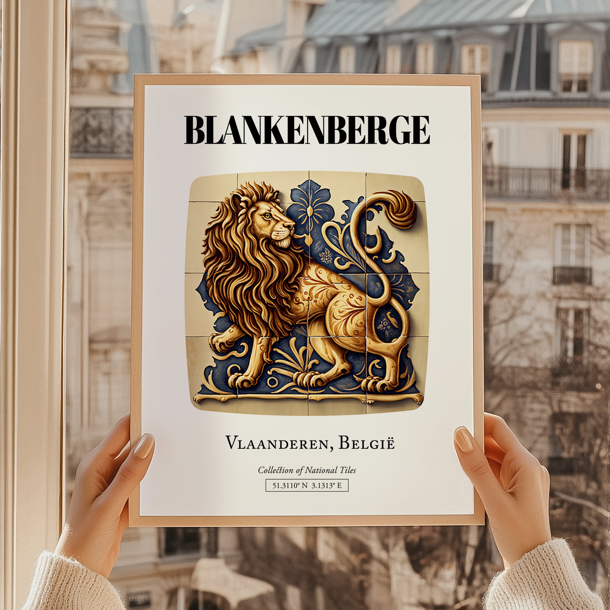 Blankenberge, Belgium – Travel Poster