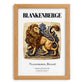 Blankenberge, Belgium – Travel Poster, set in oak frame