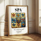 Spa, Belgium – Travel Wall Art, styled in a charming Paris street view