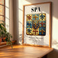 Spa, Belgium – Travel Wall Art, clean layout with no caption
