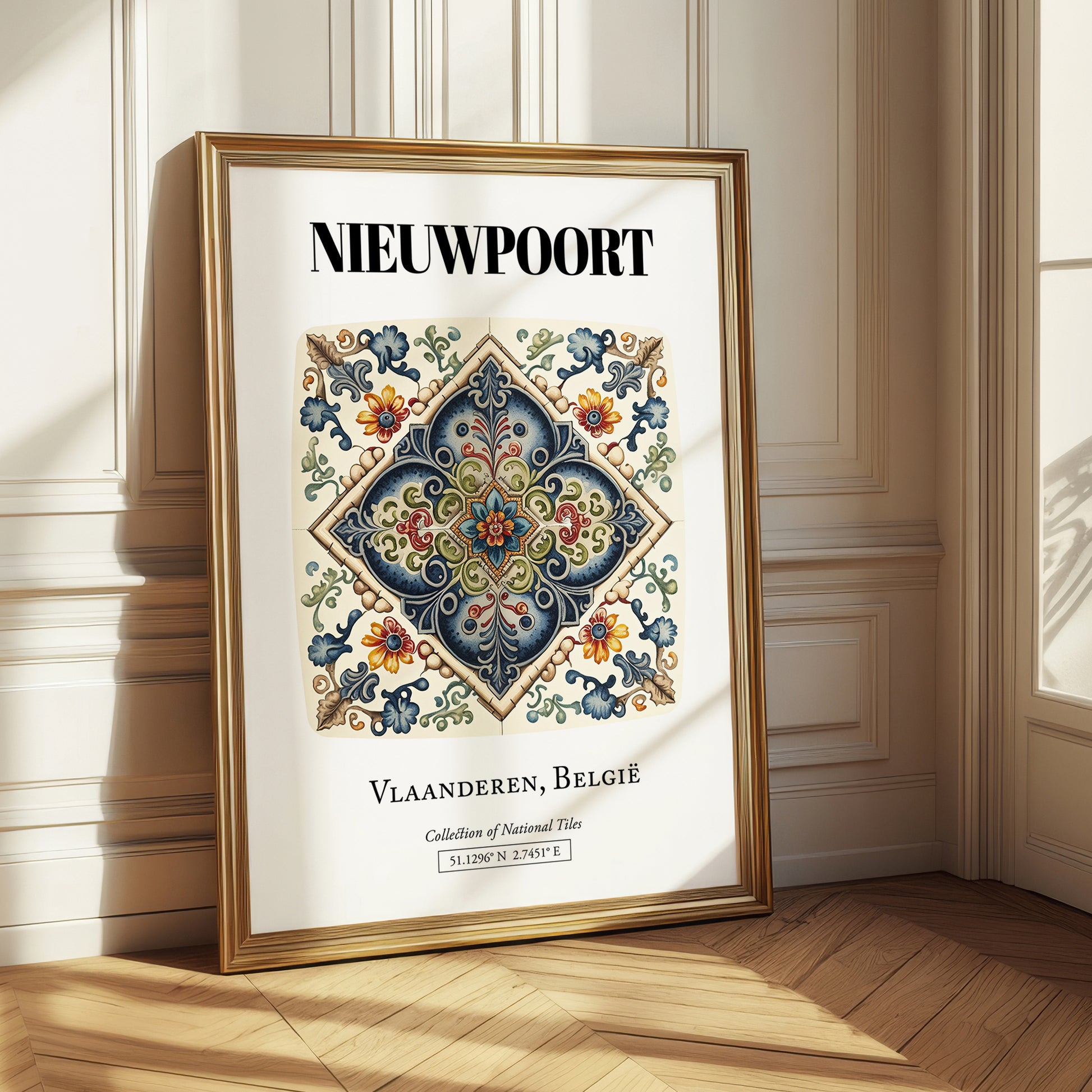 Nieuwpoort, Belgium – World Travel Art, styled in a charming Paris street view