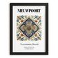 Nieuwpoort, Belgium – World Travel Art, in sleek black frame