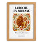 La Roche-en-ardenne, Belgium – National Pride Wall Decor, set in oak frame