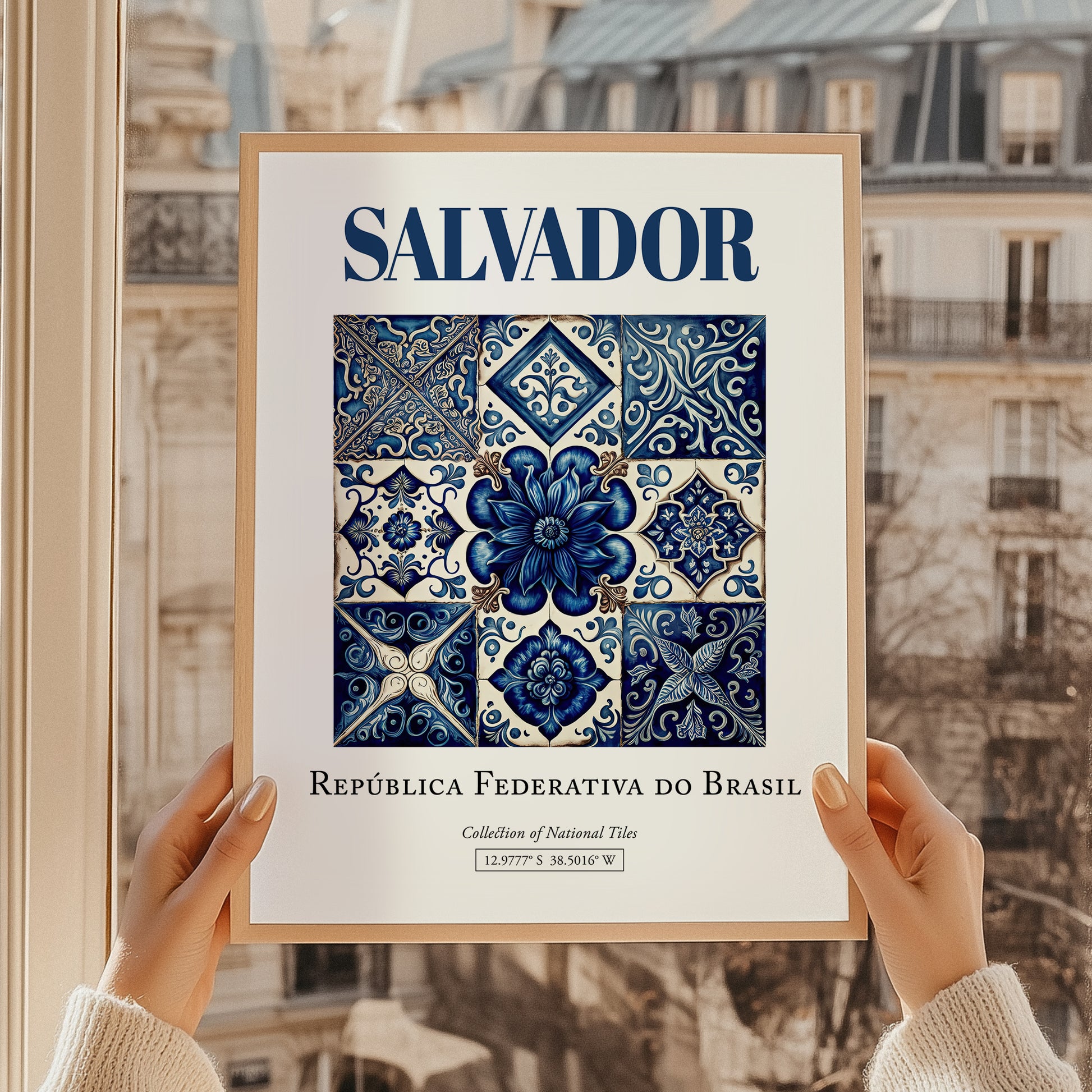 Salvador, Brasil – Architectural Travel Art