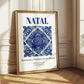 Natal, Brasil – Travel Poster, styled in a charming Paris street view