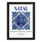 Natal, Brasil – Travel Poster, in sleek black frame