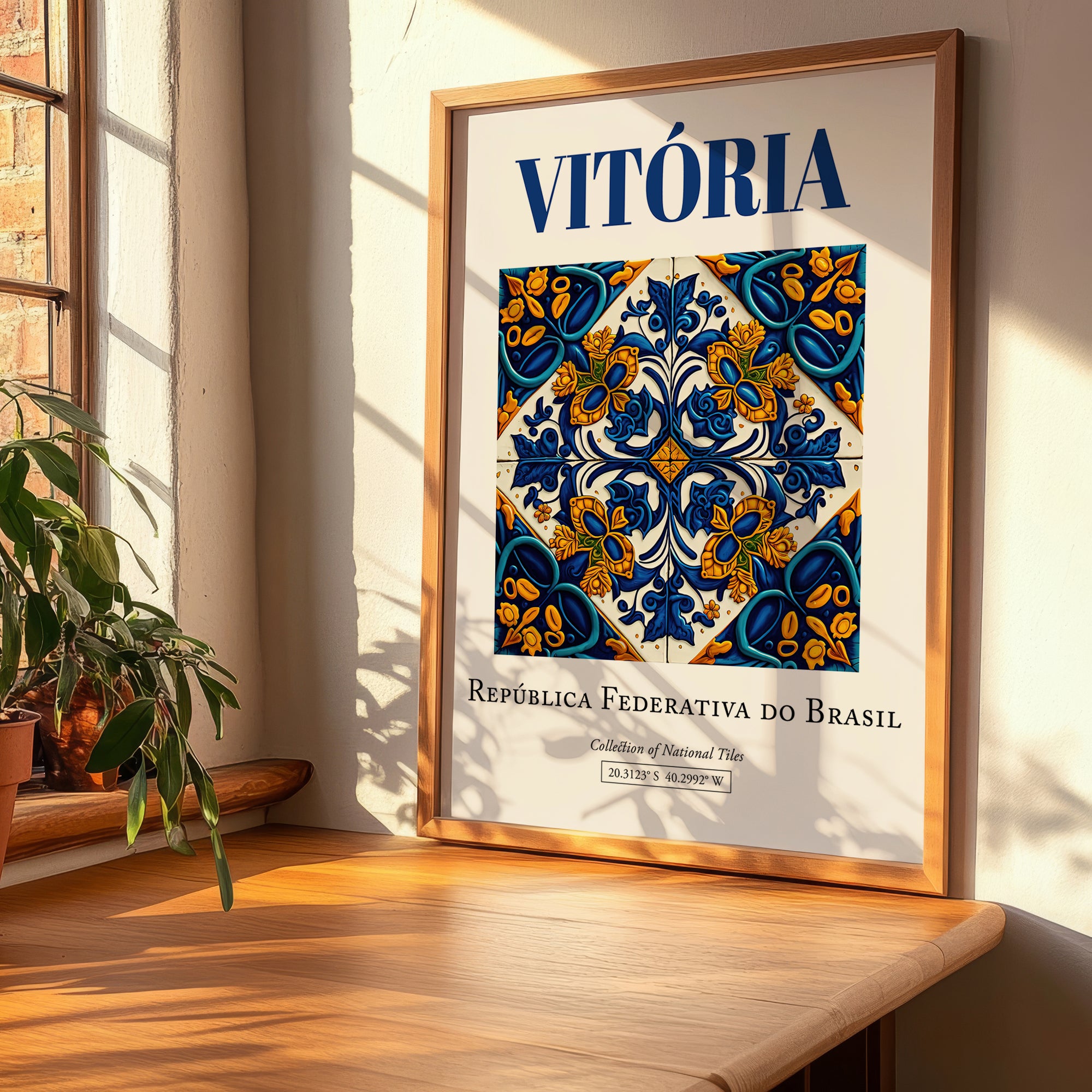 Vitória, Brasil – Travel Wall Decor, clean layout with no caption